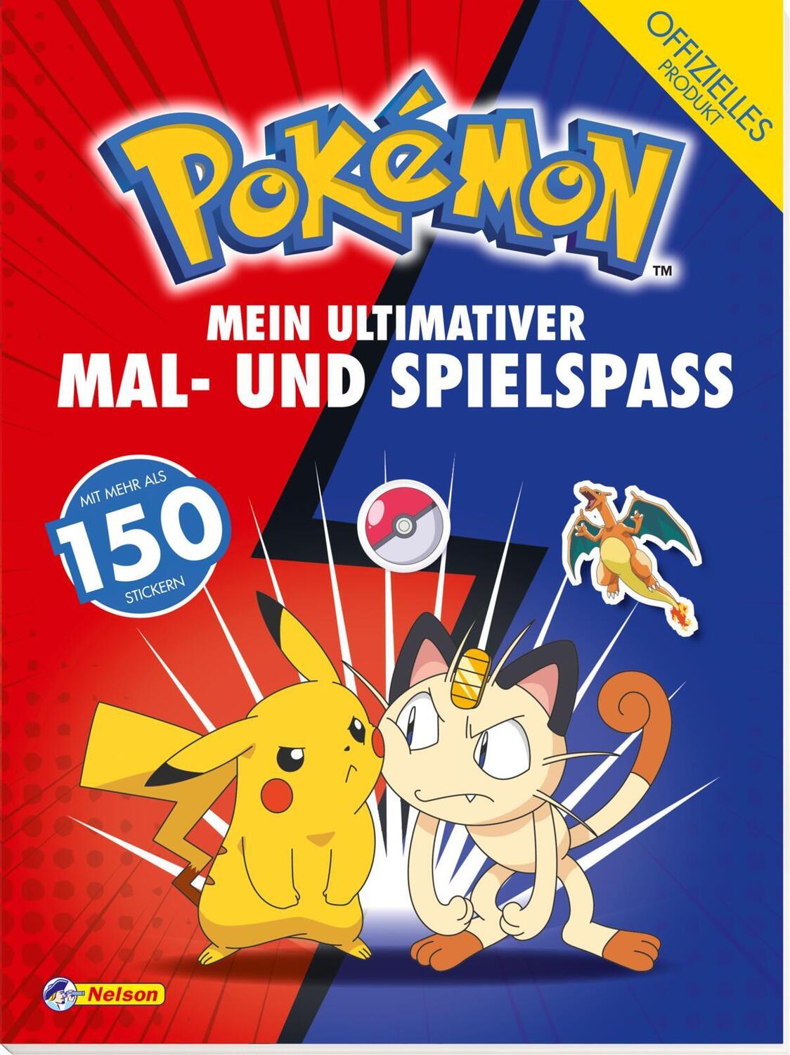 Cover: 9783845116358 | Pokémon: Mein ultimativer Spiel- und Malspaß | Taschenbuch | Pokémon