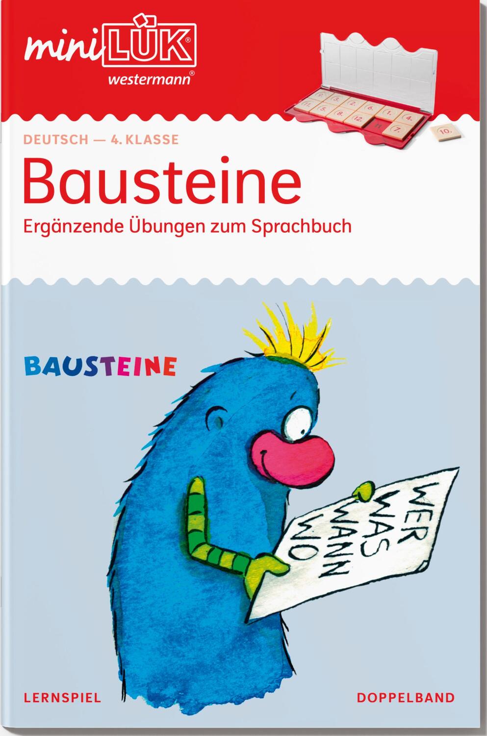 Cover: 9783072442503 | miniLÜK. 4. Klasse - Deutsch: Bausteine - Übungen angelehnt an das...