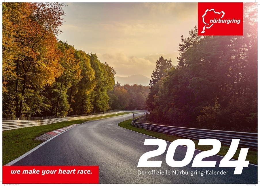 Cover: 9783613045644 | Der offizielle Nürburgring-Kalender 2024 | Kalender | 14 S. | Deutsch