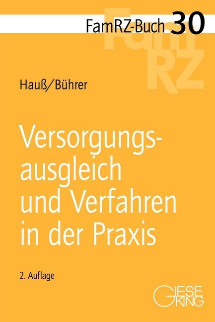 Cover: 9783769410693 | Versorgungsausgleich und Verfahren in der Praxis | Jörn Hauß (u. a.)