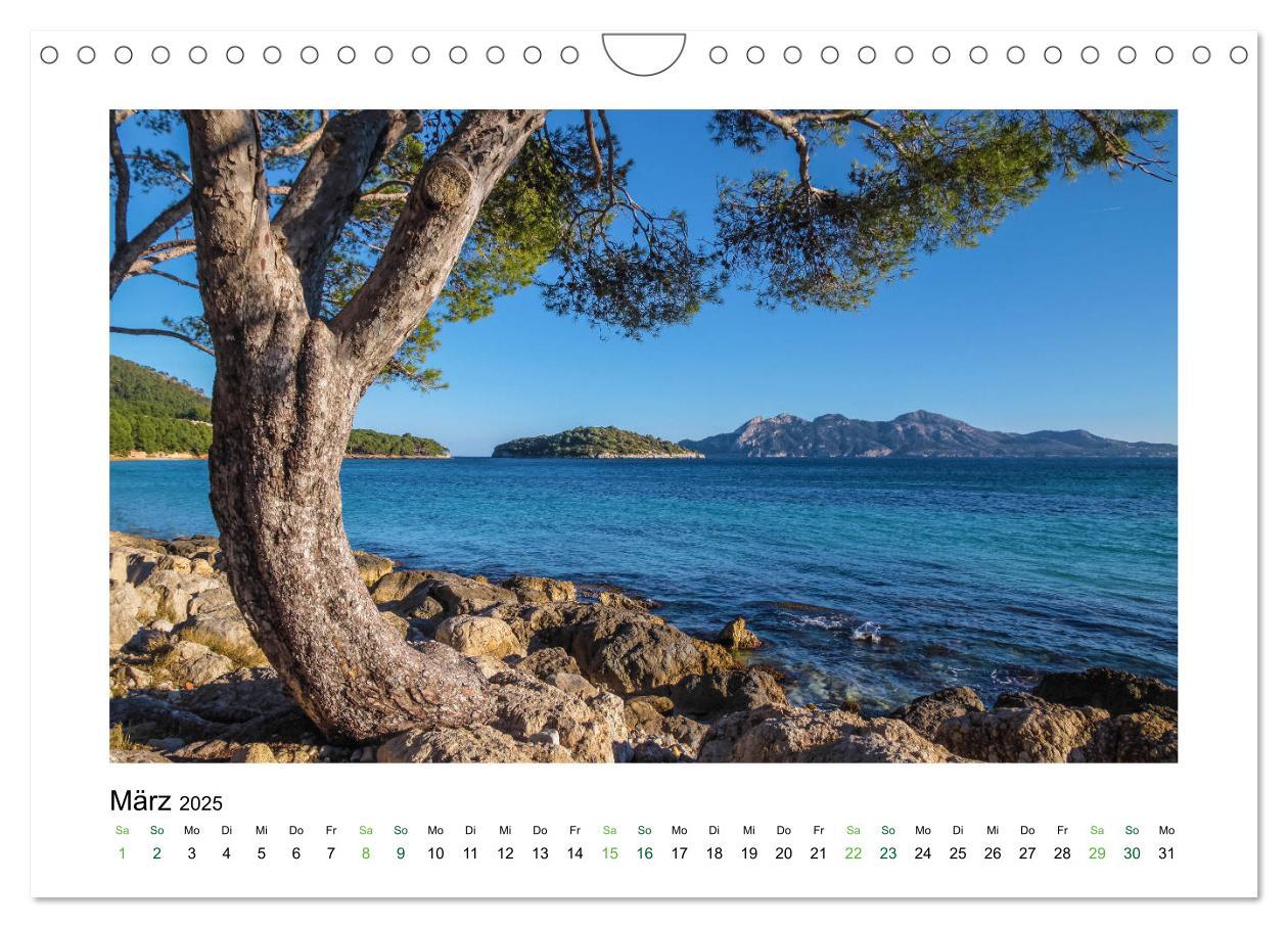 Bild: 9783435453689 | Sehnsucht nach Mallorca (Wandkalender 2025 DIN A4 quer), CALVENDO...