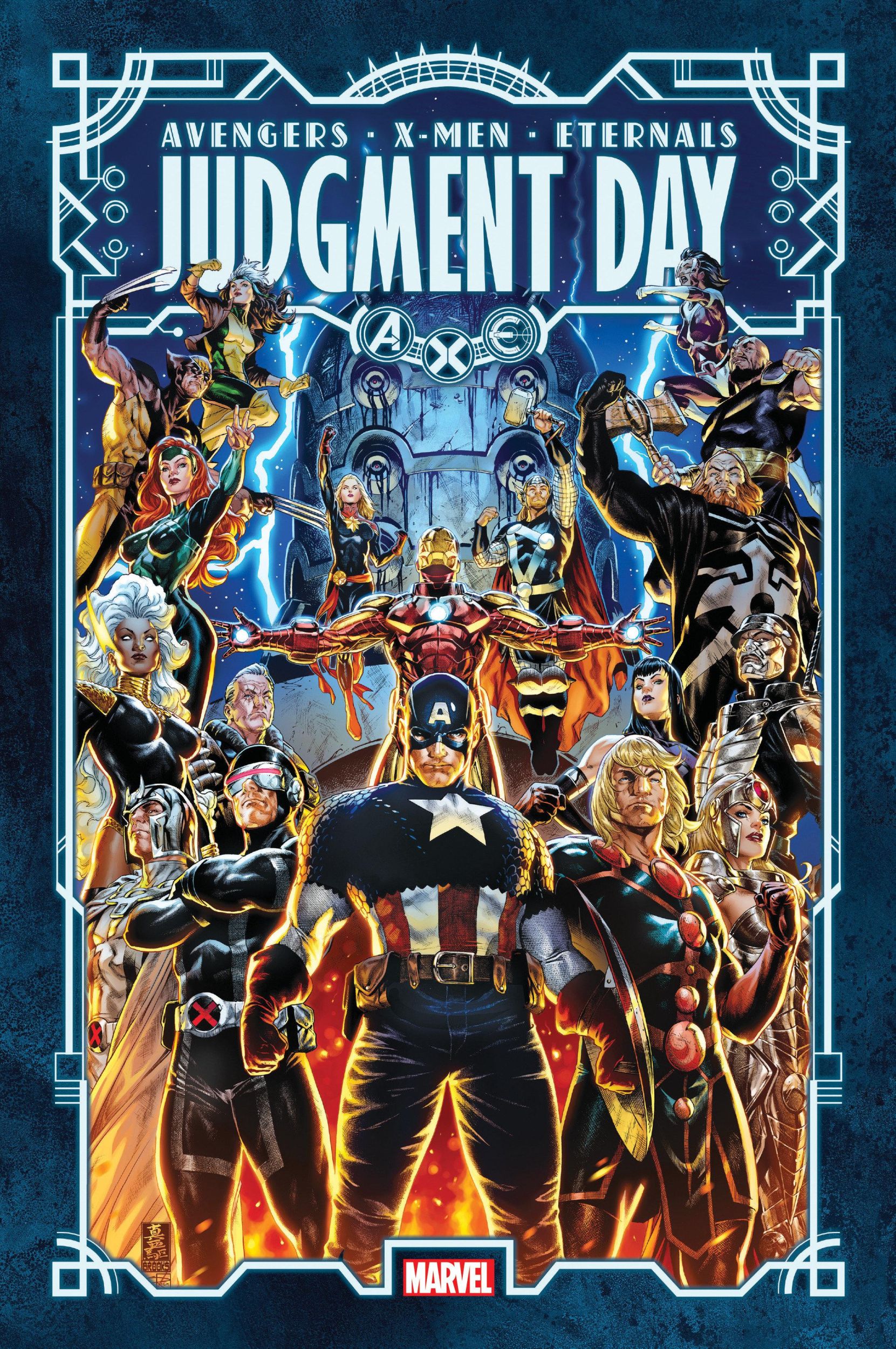 Cover: 9781302952907 | JUDGMENT DAY OMNIBUS | Kieron Gillen | Einband - fest (Hardcover)