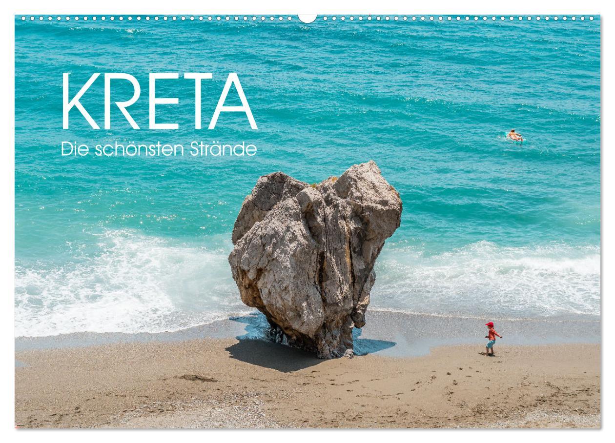 Cover: 9783383925658 | Kreta - Die schönsten Strände (Wandkalender 2025 DIN A2 quer),...