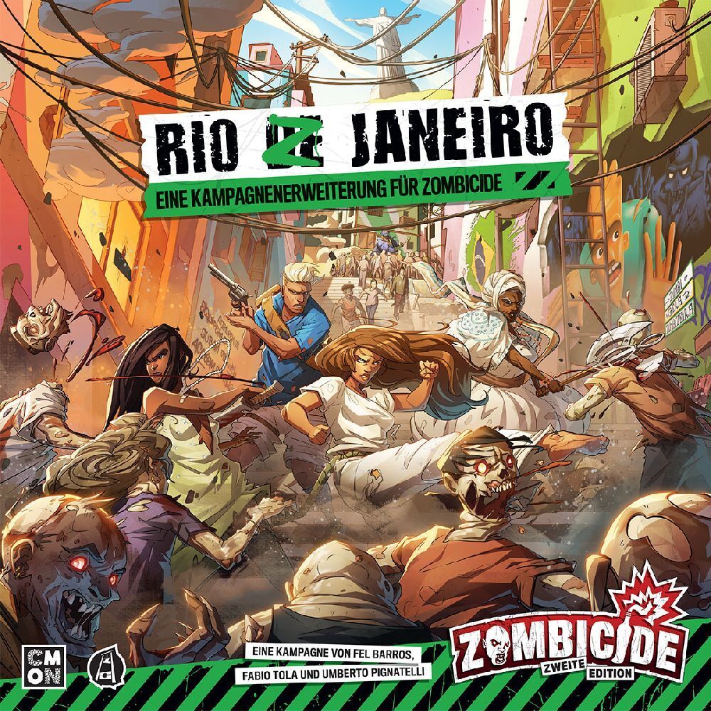 Cover: 4015566604704 | Zombicide 2. Edition - Rio Z Janeiro | Fel Barros (u. a.) | Spiel