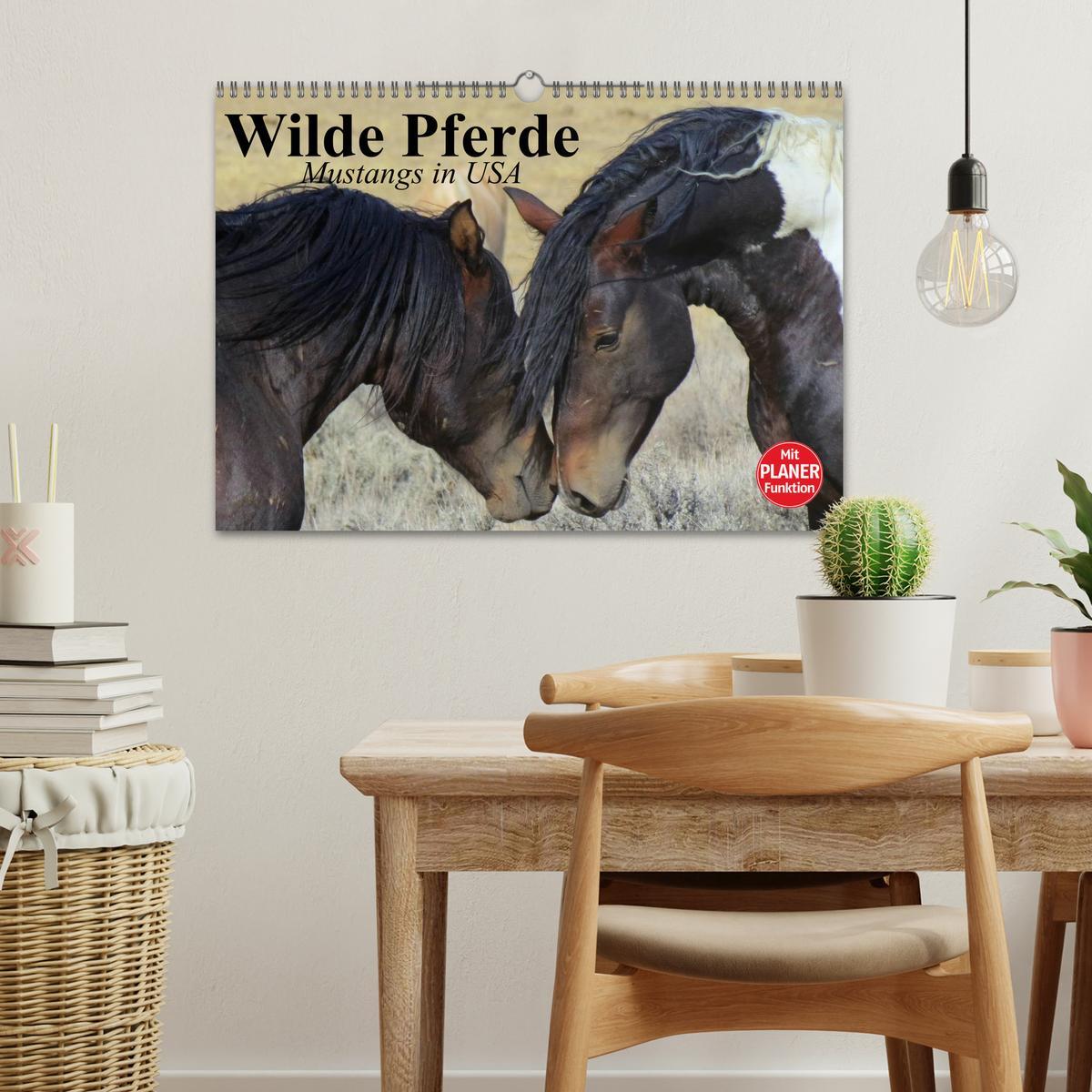 Bild: 9783435529353 | Wilde Pferde. Mustangs in USA (Wandkalender 2025 DIN A3 quer),...