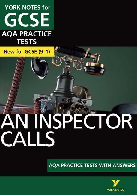 Cover: 9781292195414 | An Inspector Calls AQA Practice Tests: York Notes for GCSE the best...