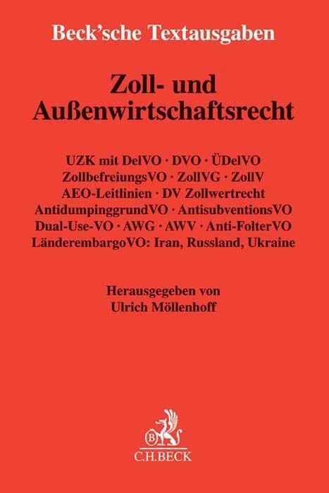 Cover: 9783406708930 | Zoll- und Außenwirtschaftsrecht | Ulrich Möllenhoff | Taschenbuch