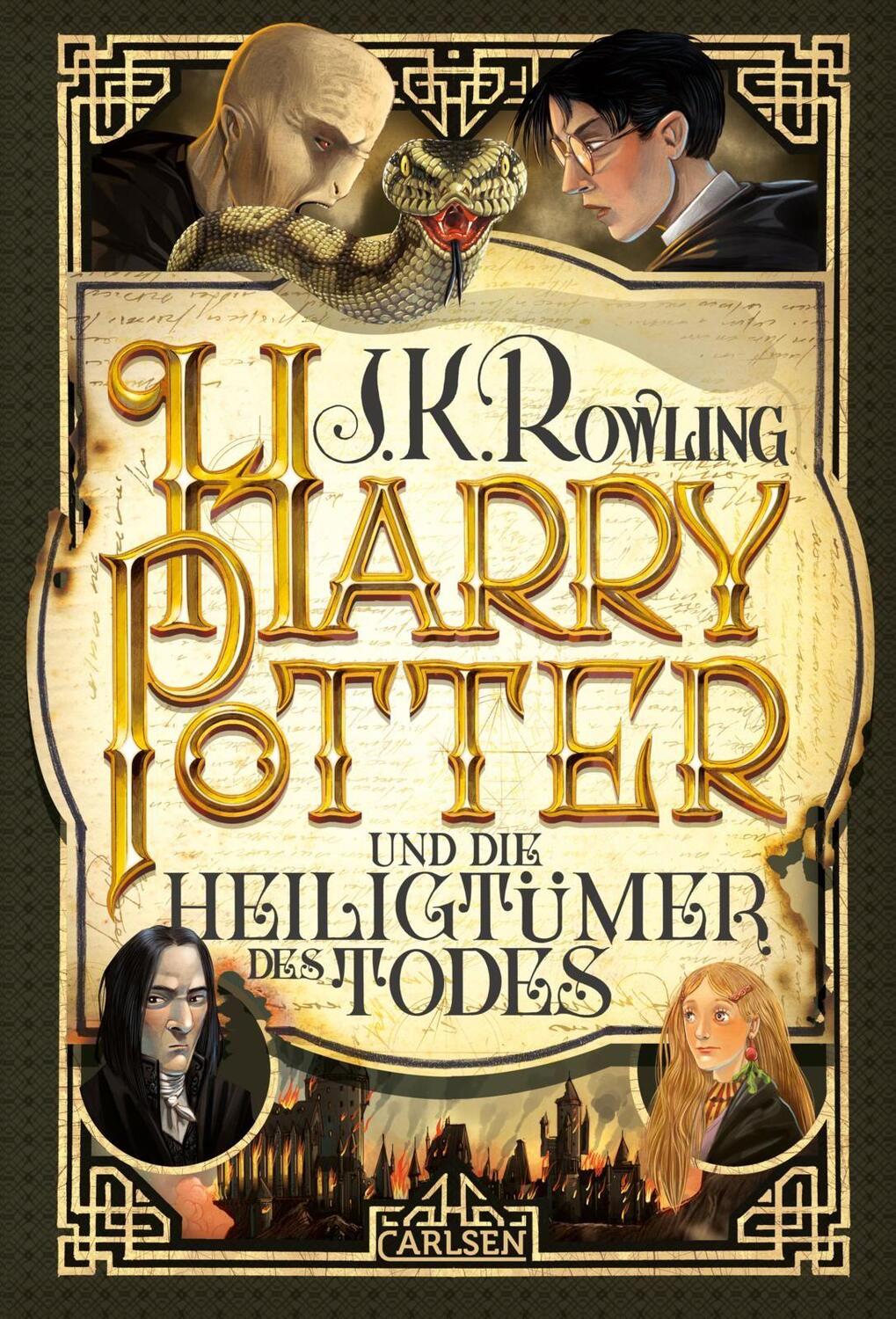 Cover: 9783551557476 | Harry Potter 7 und die Heiligtümer des Todes | J. K. Rowling | Buch