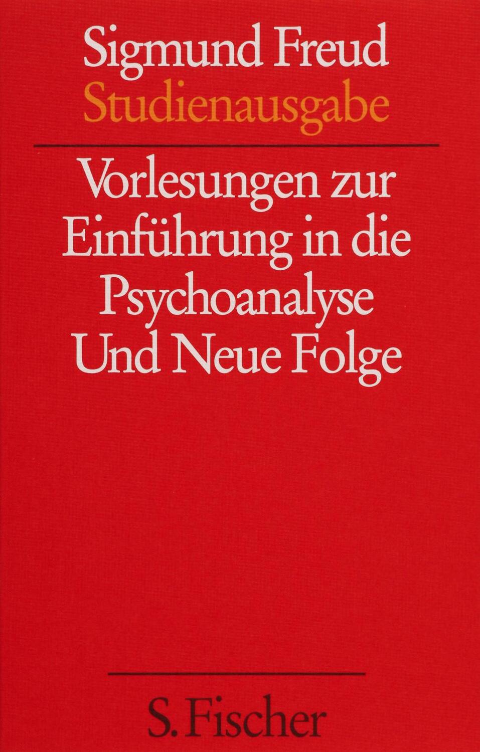 Cover: 9783108227210 | Vorlesungen zur Einführung in die Psychoanalyse / Neue Folge der...