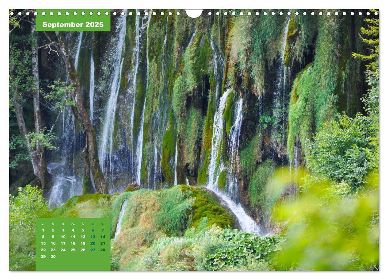 Bild: 9783435113620 | Erlebe mit mir die Wasserwelt der Plitvicer Seen (Wandkalender 2025...