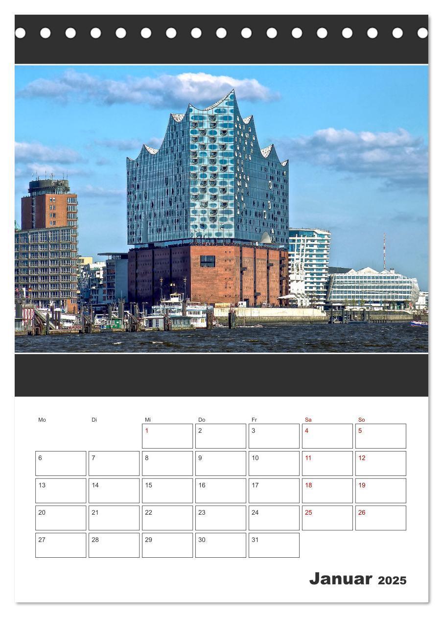 Bild: 9783435964048 | Spitze! Elbphilharmonie Hamburg 2025 (Tischkalender 2025 DIN A5...