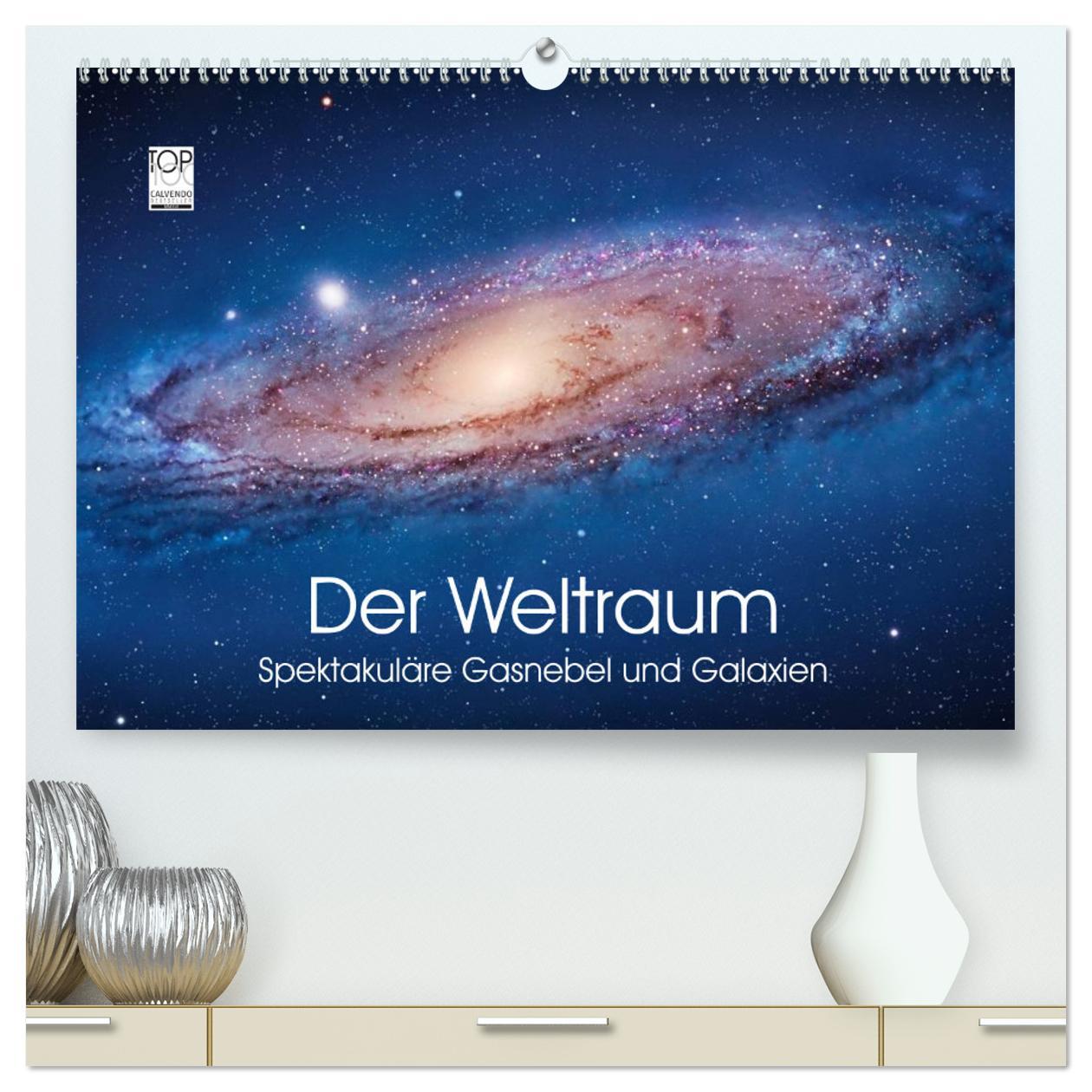 Cover: 9783435476190 | Der Weltraum. Spektakuläre Gasnebel und Galaxien (hochwertiger...