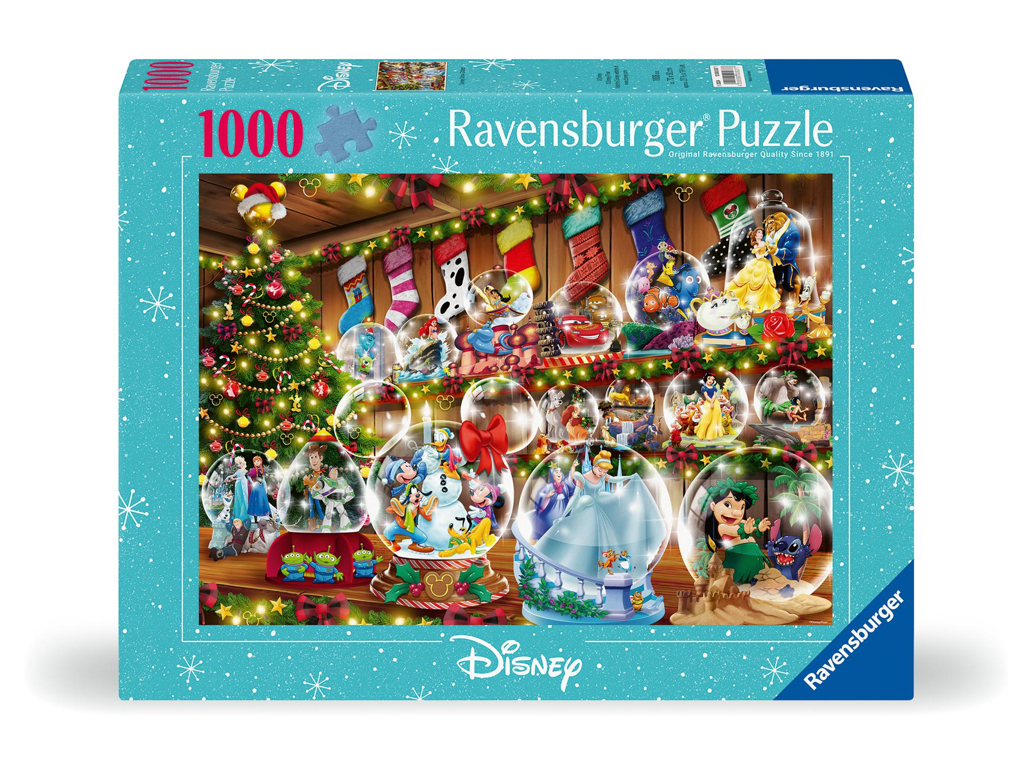 Cover: 4005555005377 | Adult puzzle 1000 Teile - Disney Classics - Schneekugelparadies | 2024