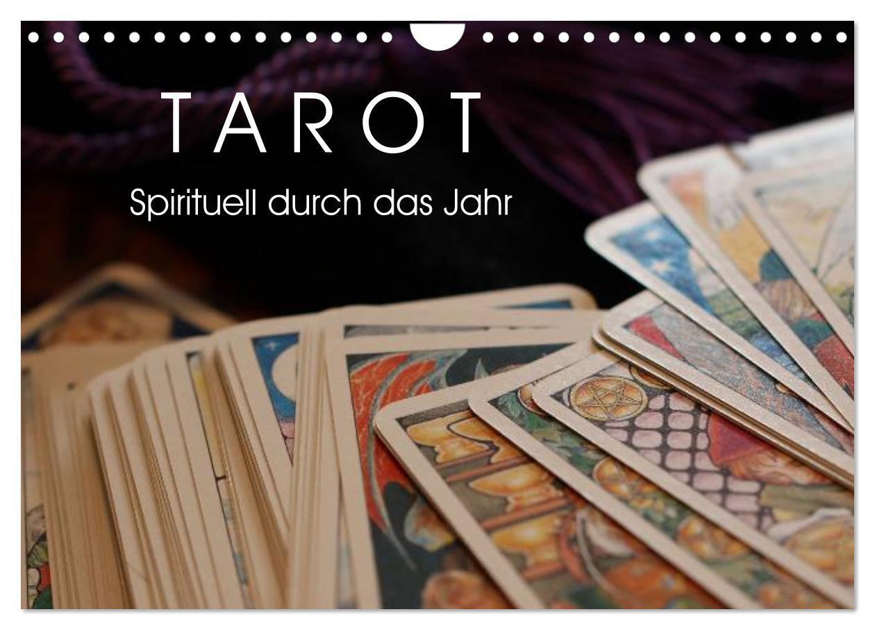 Cover: 9783675893375 | Tarot. Spirituell durch das Jahr (Wandkalender 2024 DIN A4 quer),...