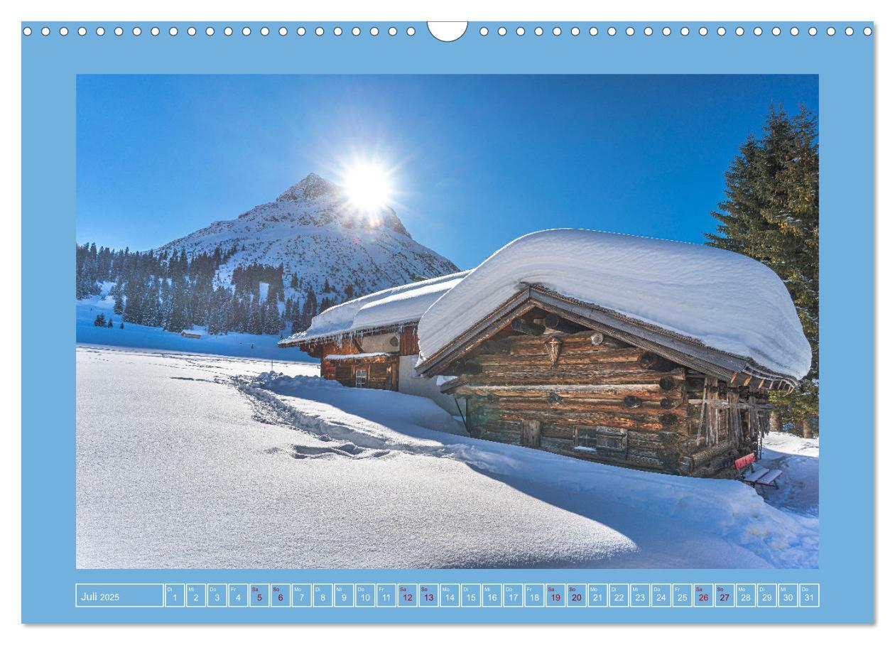 Bild: 9783383946929 | Winterdreams von Lech bis Zug (Wandkalender 2025 DIN A3 quer),...