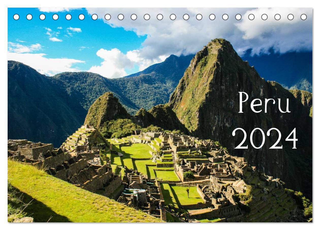 Cover: 9783675638105 | Peru 2024 (Tischkalender 2024 DIN A5 quer), CALVENDO Monatskalender
