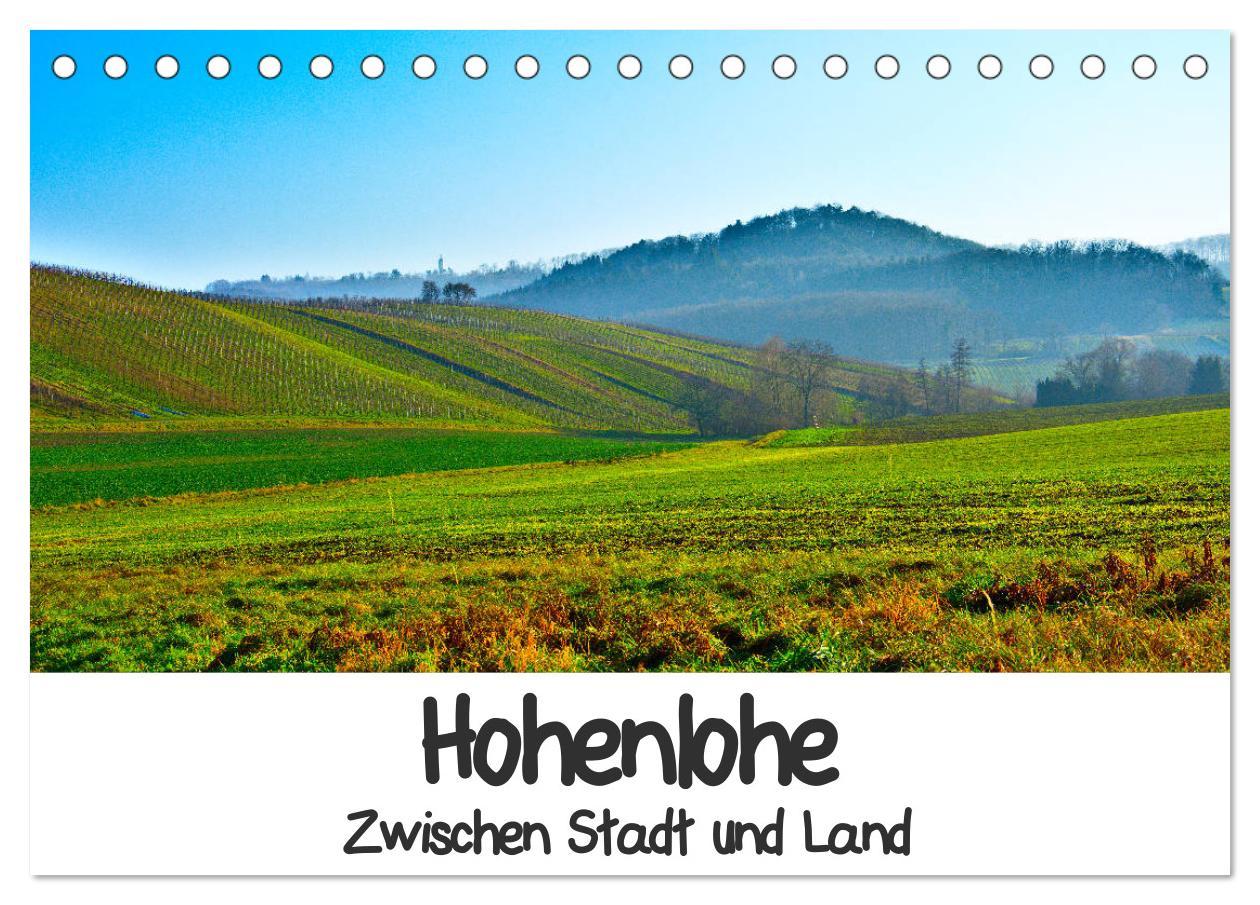 Cover: 9783435159673 | Hohenlohe - Zwischen Stadt und Land (Tischkalender 2025 DIN A5...