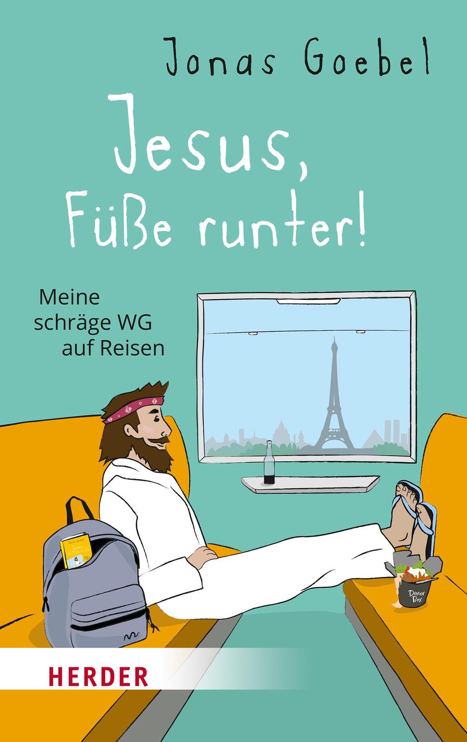 Cover: 9783451393242 | Jesus, Füße runter! | Meine schräge WG auf Reisen | Jonas Goebel