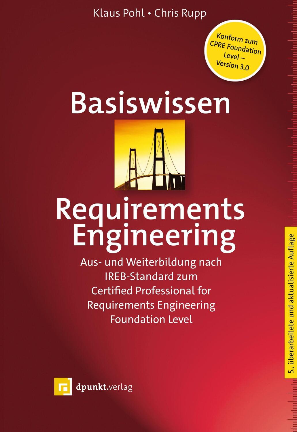 Cover: 9783864908149 | Basiswissen Requirements Engineering | Klaus Pohl (u. a.) | Buch
