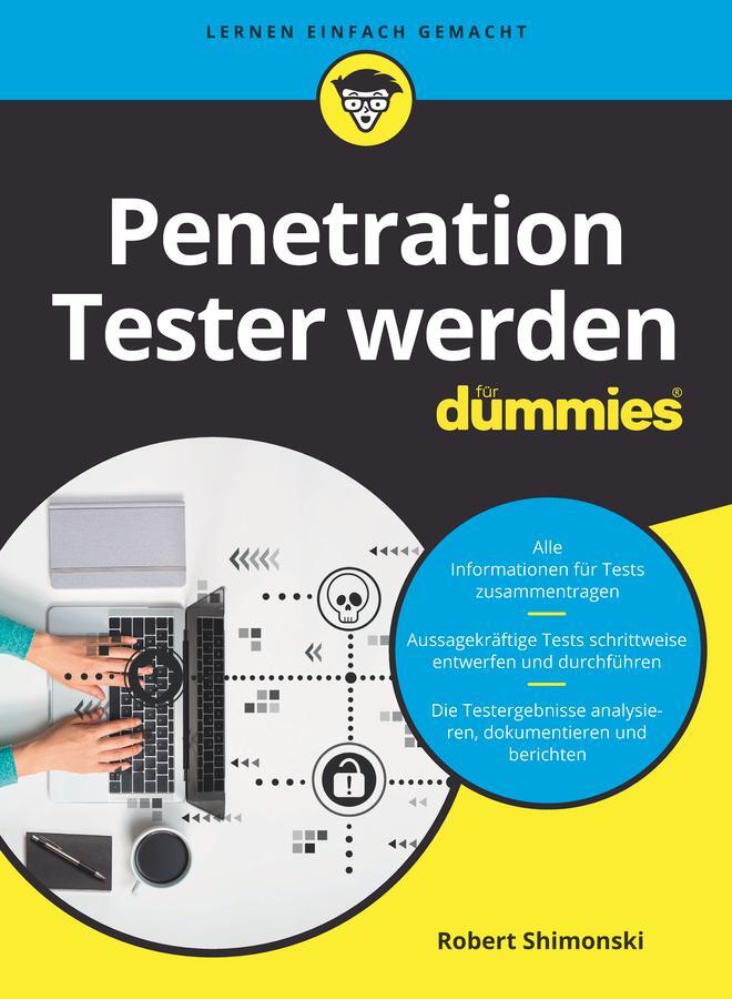 Cover: 9783527717941 | Penetration Tester werden für Dummies | Robert Shimonski | Taschenbuch