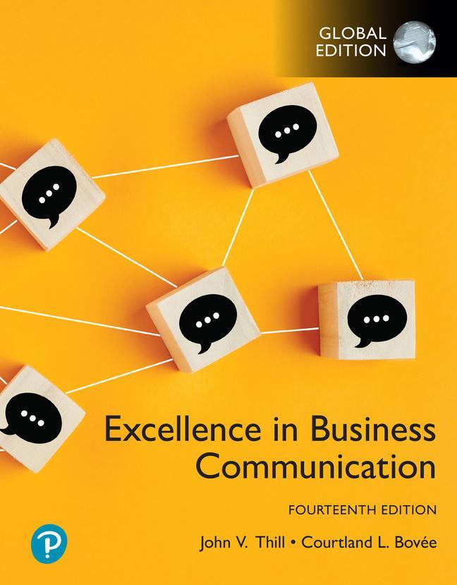 Cover: 9781292450117 | Excellence in Business Communication, Global Edition | Bovee (u. a.)