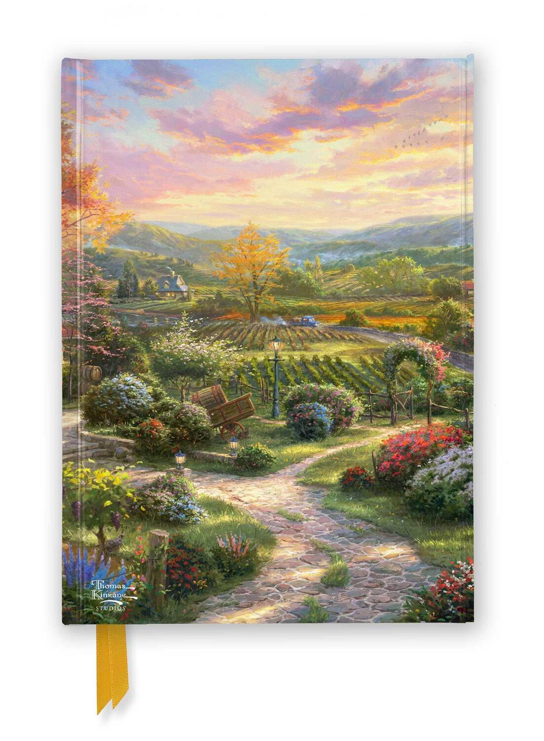 Cover: 9781804176511 | Thomas Kinkade Studios: Wine Country Living (Foiled Journal) | Buch