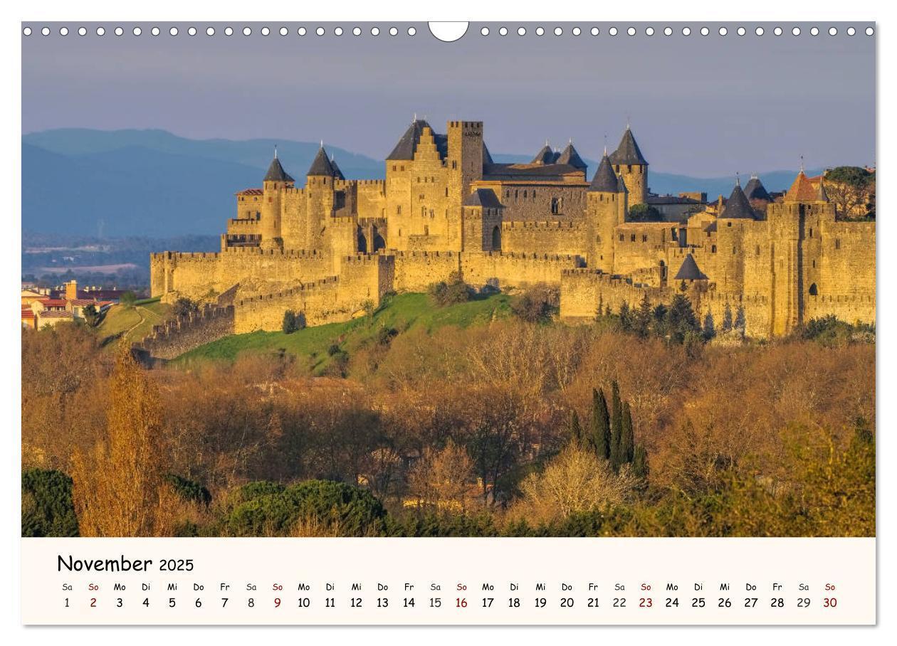 Bild: 9783435455676 | Cite von Carcassonne - Zeitreise ins Mittelalter (Wandkalender 2025...