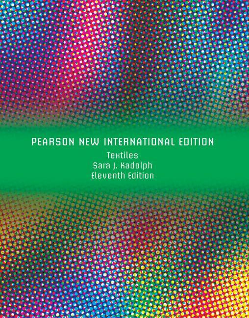 Cover: 9781292021355 | Textiles | Pearson New International Edition | Sara kadolph | Buch