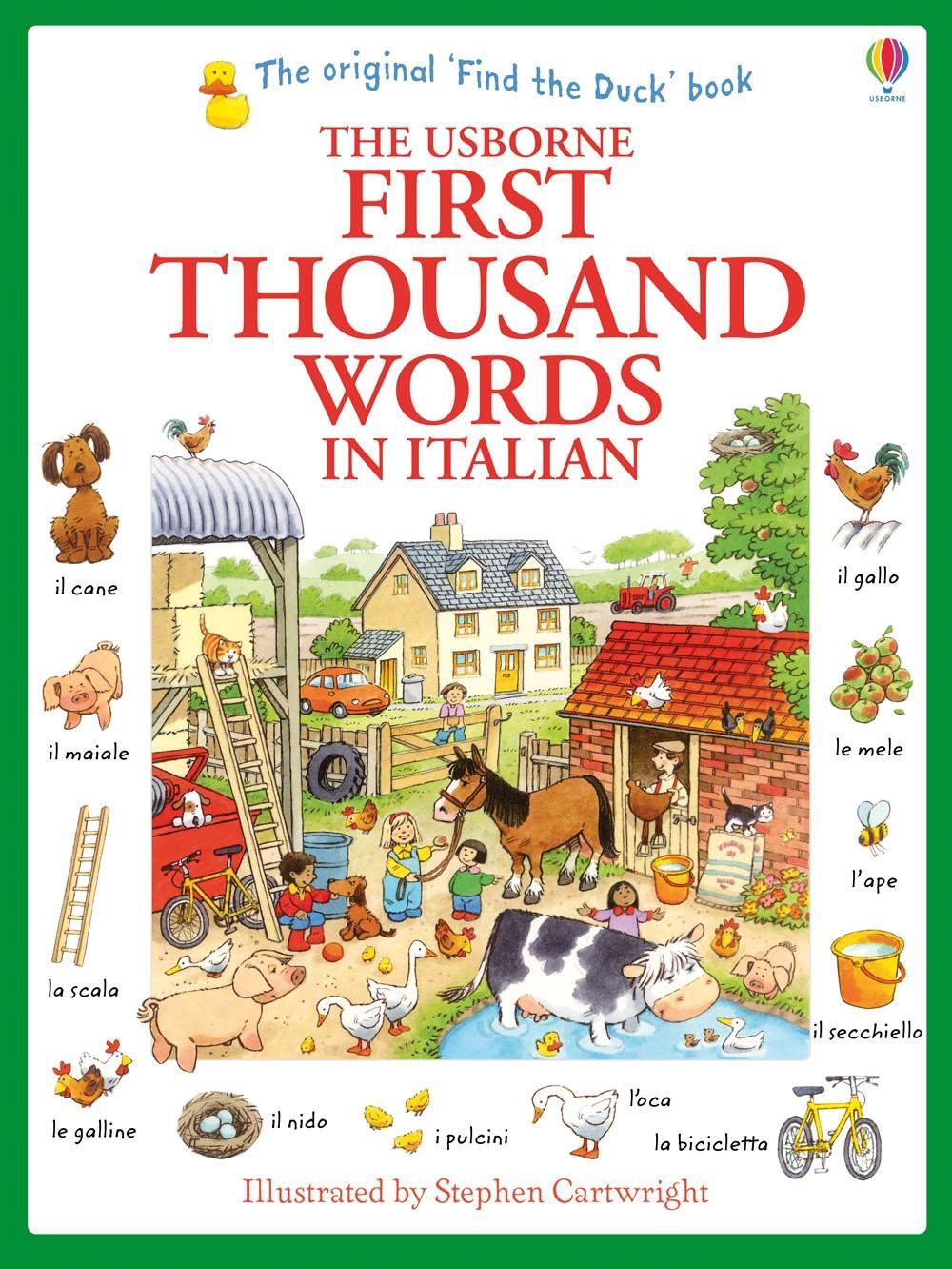 Cover: 9781409566144 | First Thousand Words in Italian | Heather Amery | Taschenbuch | 2013