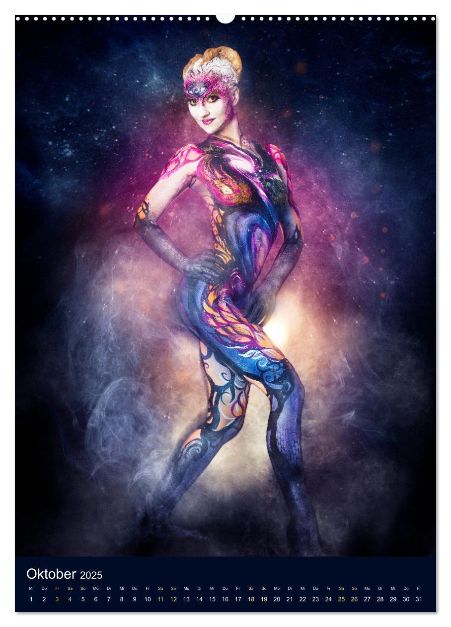 Bild: 9783435933143 | Bodypainting Adventures (Wandkalender 2025 DIN A2 hoch), CALVENDO...