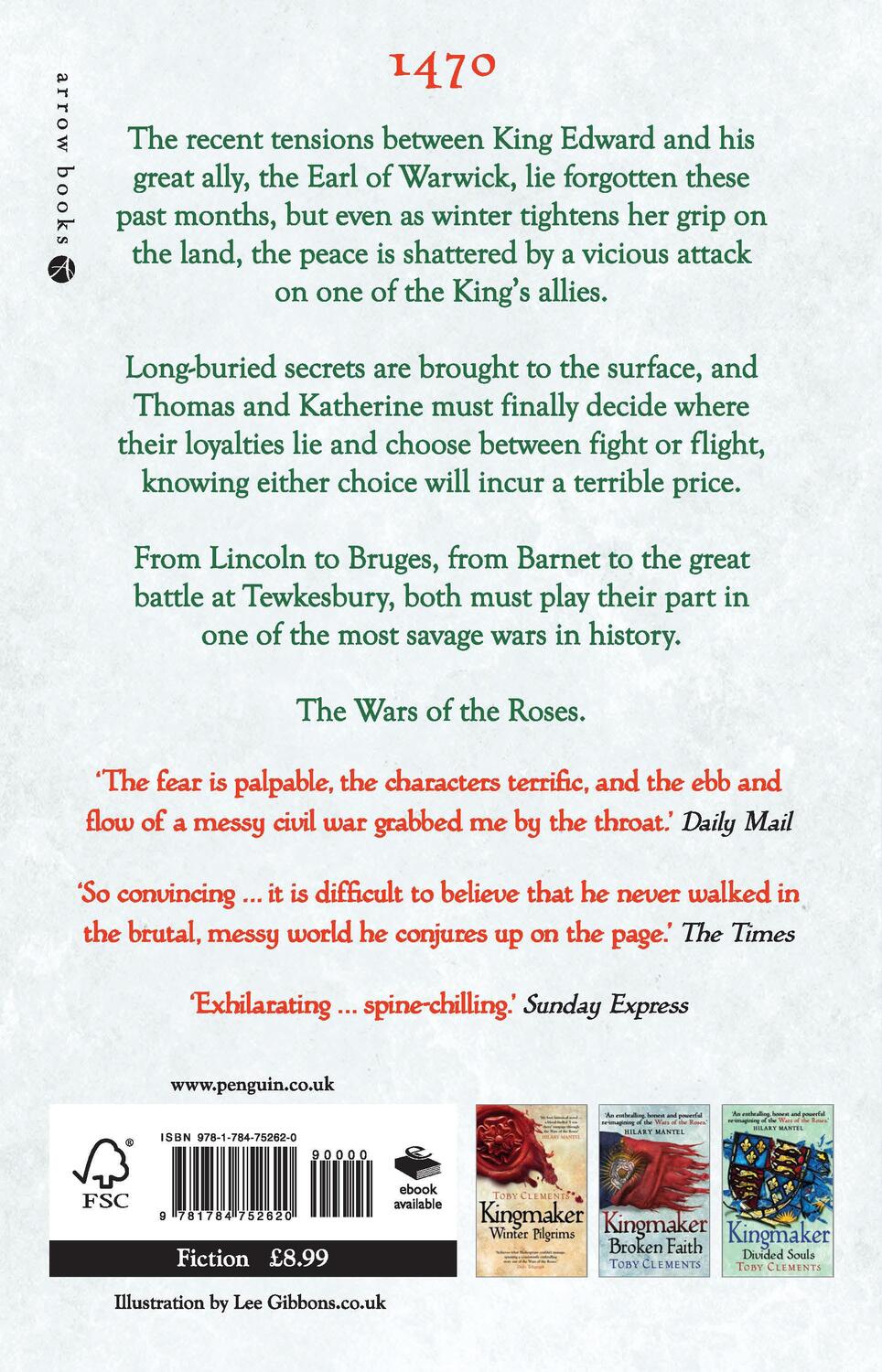 Rückseite: 9781784752620 | Kingmaker: Kingdom Come | (Book 4) | Toby Clements | Taschenbuch