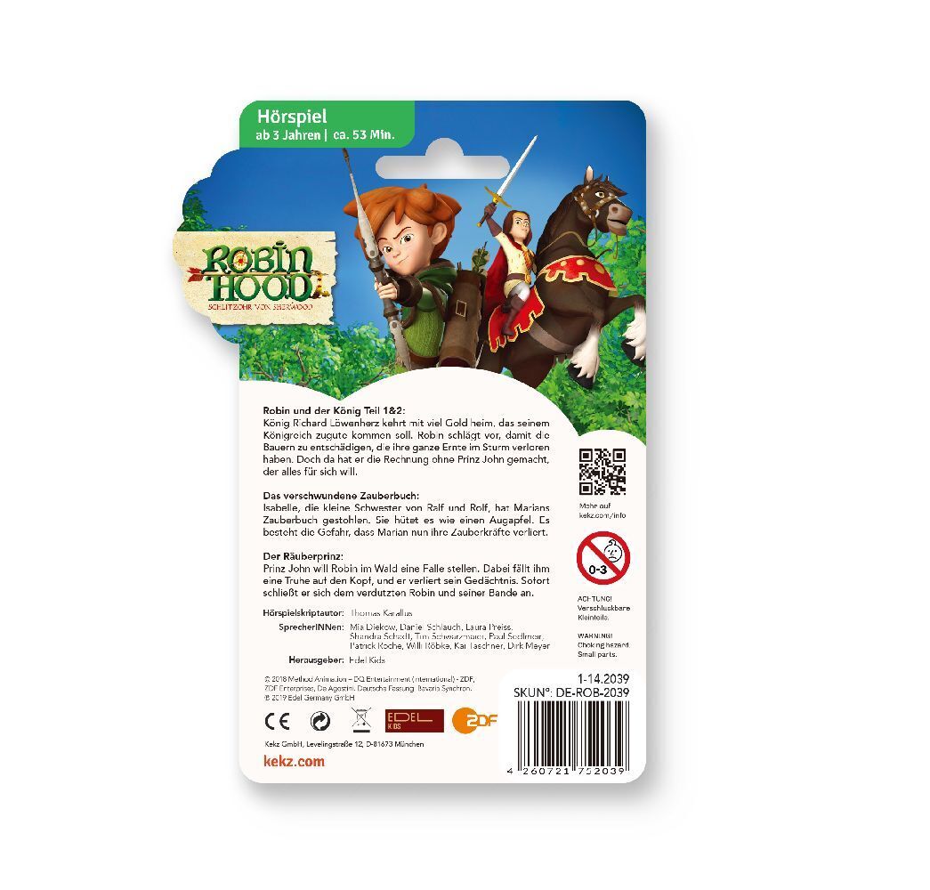 Bild: 4260721752039 | Robin Hood - Schlitzohr von Sherwood - Robin und der König, 1...