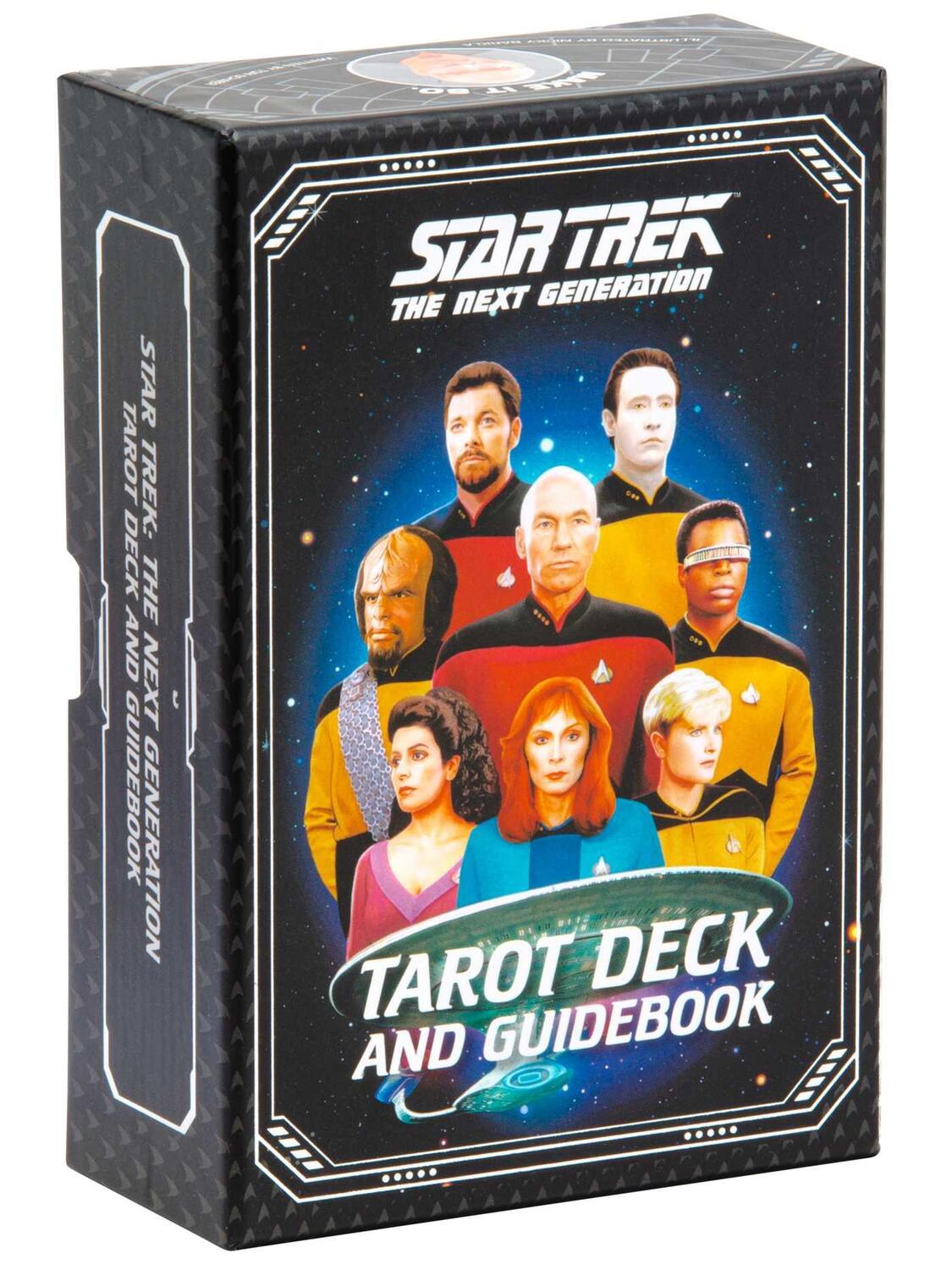 Cover: 9781647225032 | Star Trek: The Next Generation Tarot Deck and Guidebook | Tori Schafer