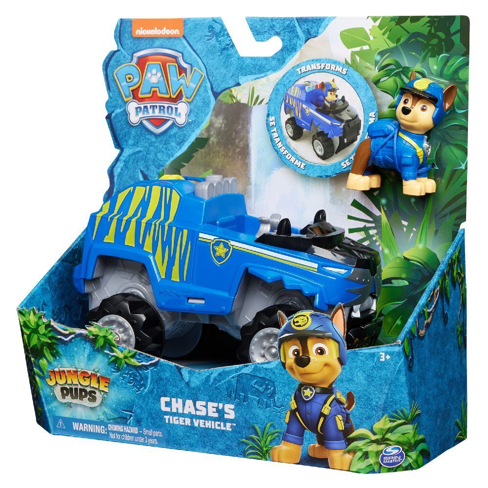 Bild: 778988490594 | PAW Jungle Pups Vehicles Chase | Stück | In Karton | 49059 | Deutsch