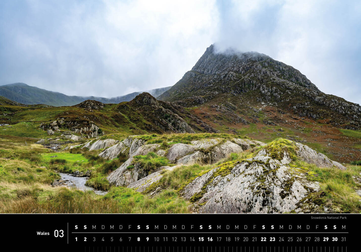 Bild: 9783968555416 | 360° Wales Premiumkalender 2025 | Sonja Jordan | Kalender | 13 S.