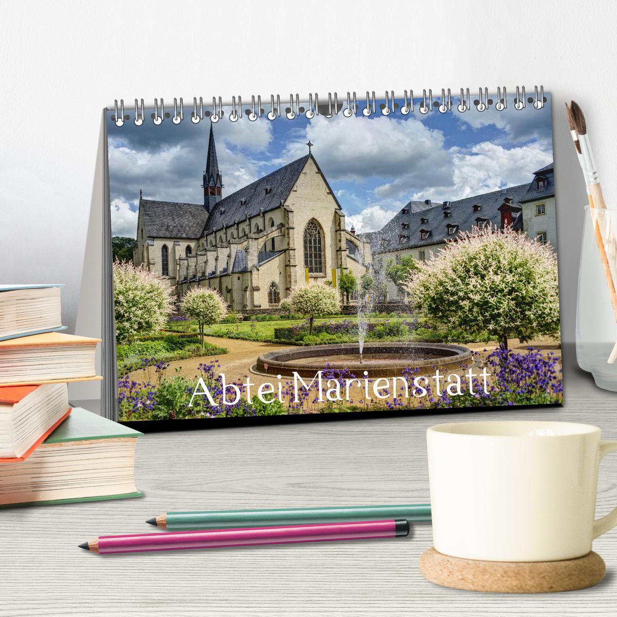 Bild: 9783435448203 | Abtei Marienstatt (Tischkalender 2025 DIN A5 quer), CALVENDO...