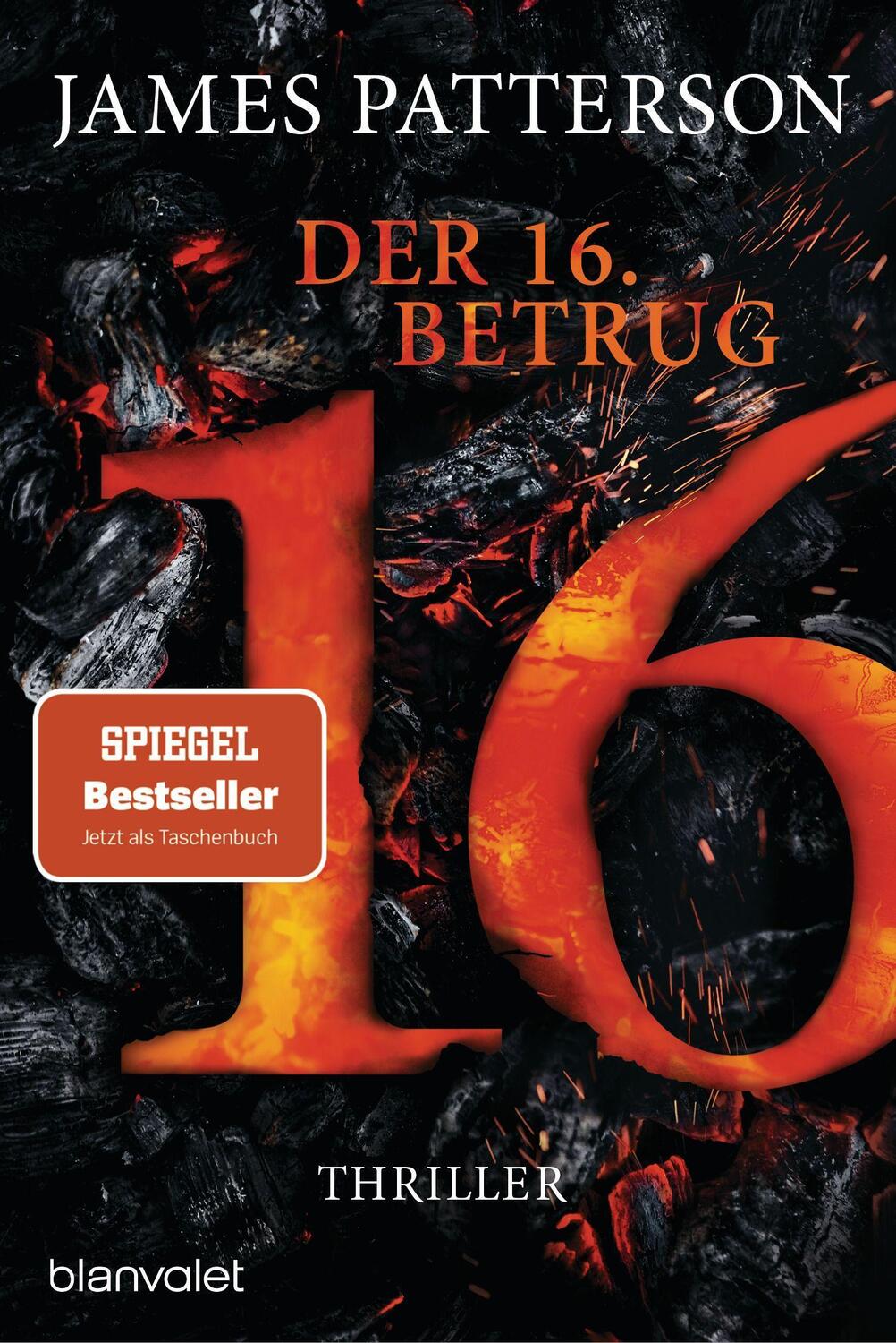 Cover: 9783734110801 | Der 16. Betrug | Thriller | James Patterson | Taschenbuch | Deutsch