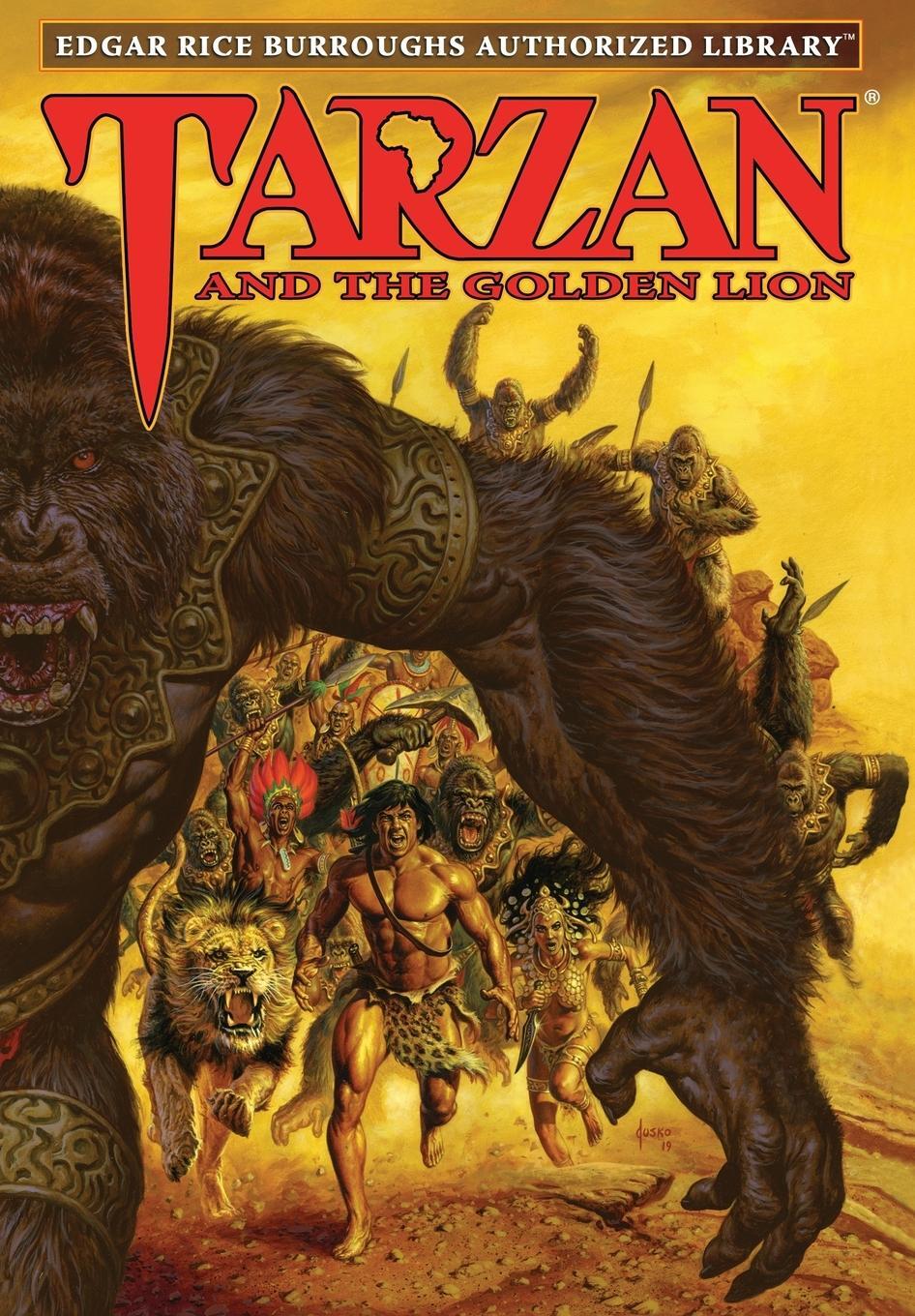 Cover: 9781951537081 | Tarzan and the Golden Lion | Edgar Rice Burroughs Authorized Library