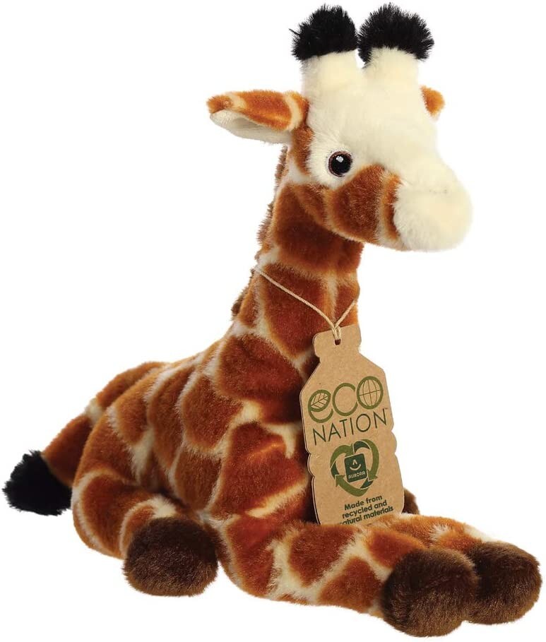 Cover: 5034566350045 | Aurora 35004 - Eco Nation Giraffe, Plüschtier, 25 cm | Nachhaltigkeit