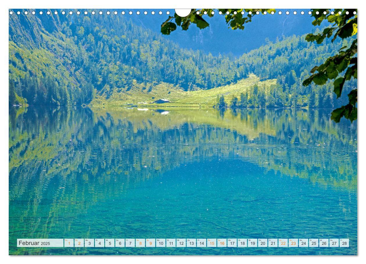 Bild: 9783383975035 | Berchtesgadener Land - Welt der Berge und Seen (Wandkalender 2025...