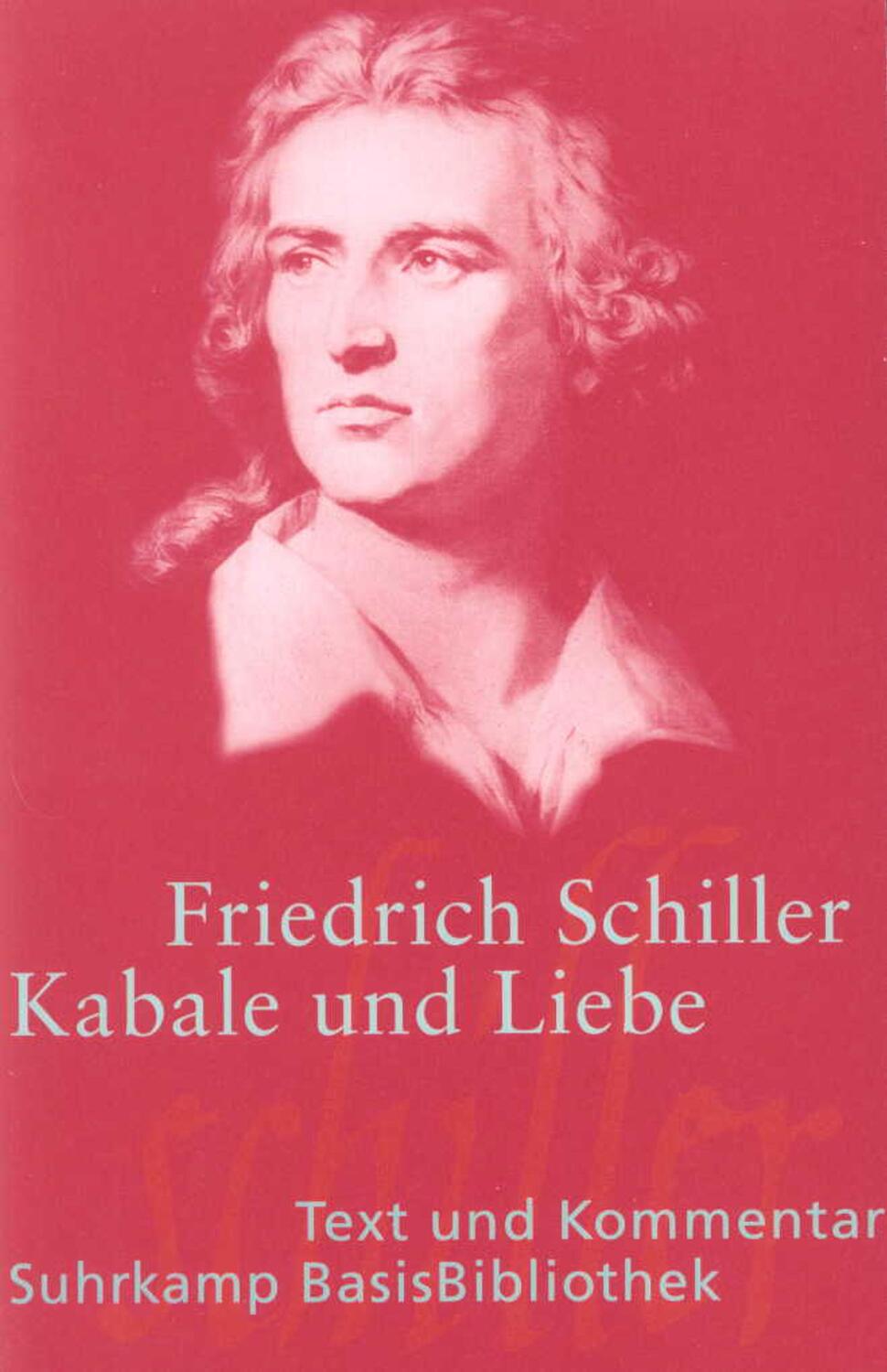 Cover: 9783518188101 | Kabale und Liebe | Ein bürgerliches Trauerspiel. Text und Kommentar