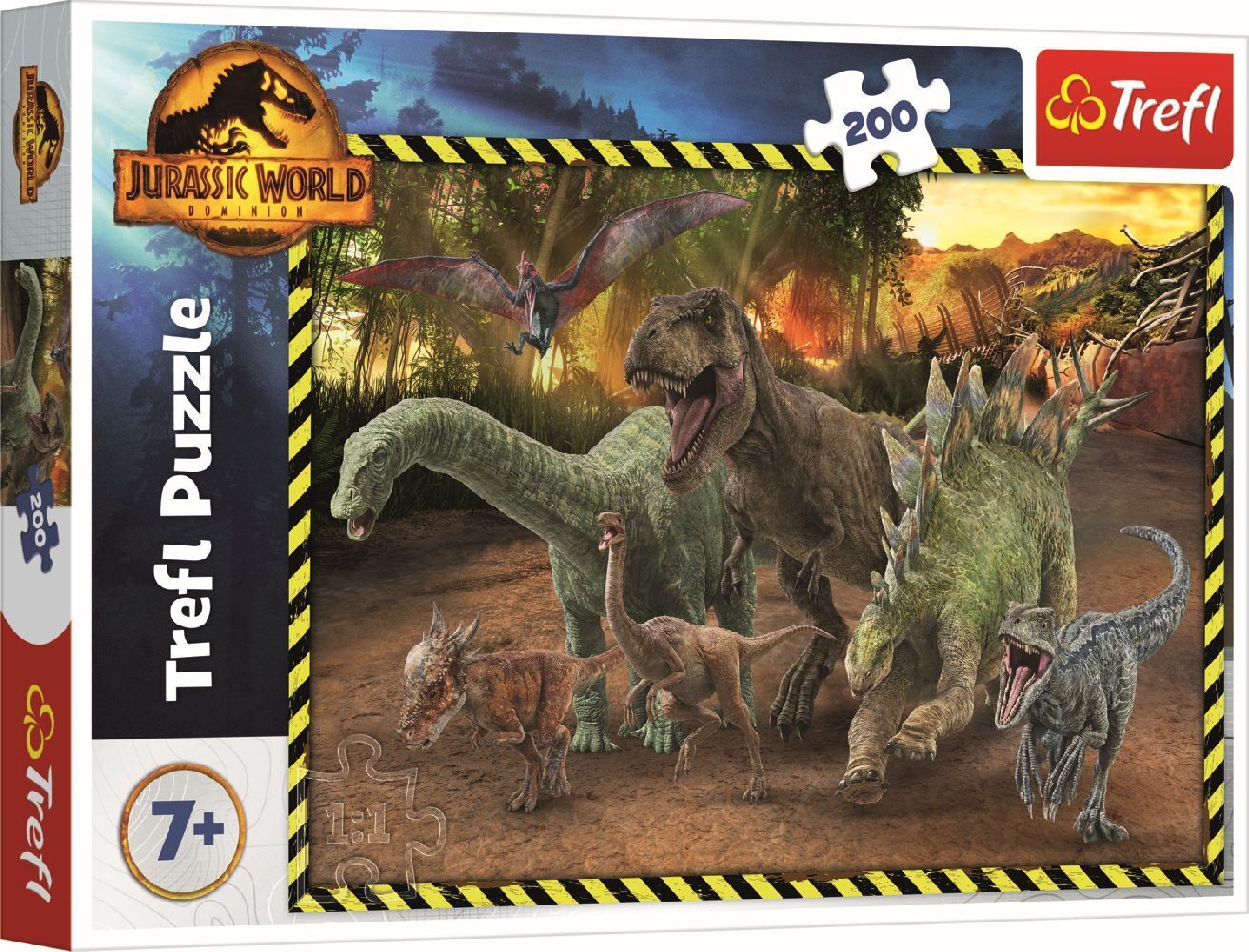 Cover: 5900511132878 | Puzzle 200 Jurassic World (Kinderpuzzle) | Spiel | In Spielebox | 2022