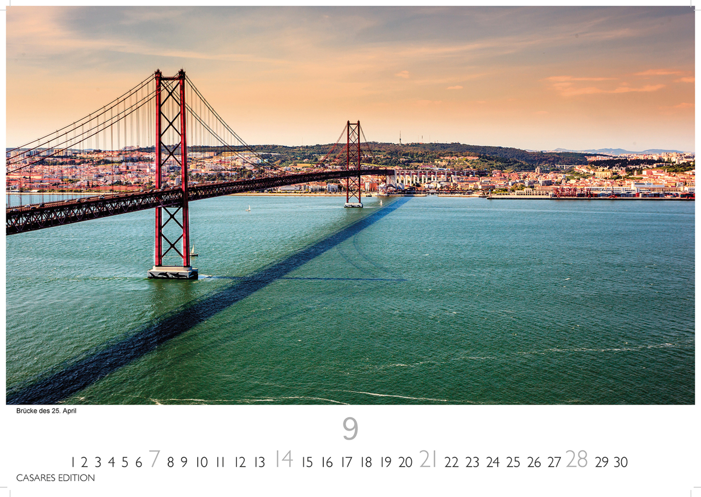 Bild: 9781835240717 | Lissabon 2025 S 24x35 cm | Kalender | 14 S. | Deutsch | 2025