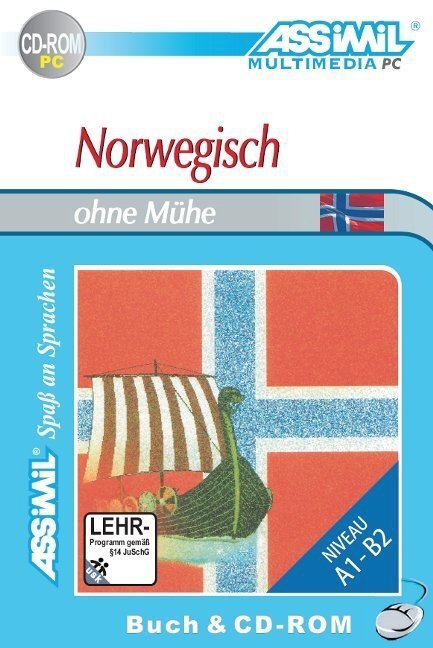 Cover: 9783896254108 | Norwegisch ohne Mühe | Mehrteiliges Produkt in Box/Schachtel | 500 S.