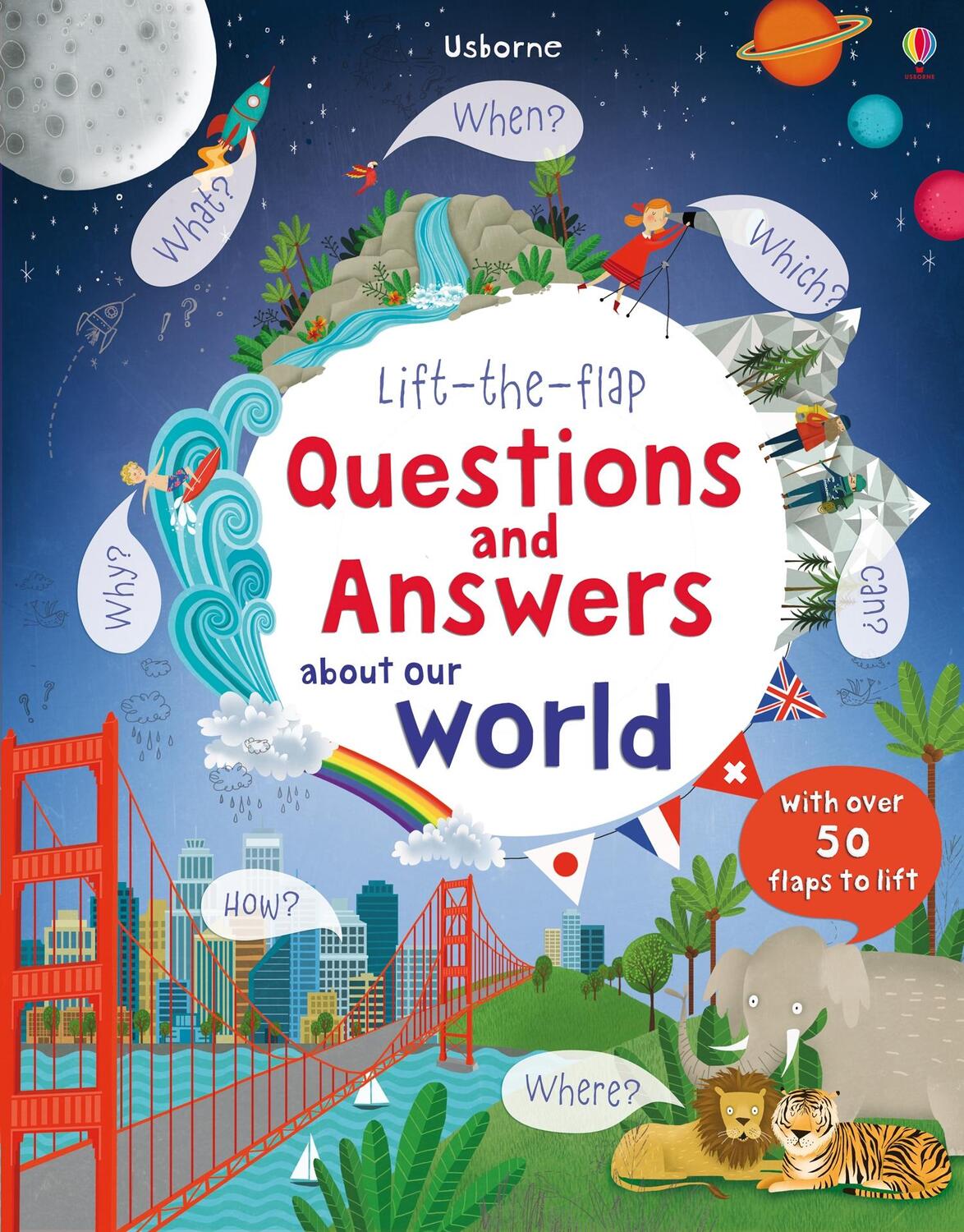Cover: 9781409582151 | Lift-the-Flap Questions &amp; Answers About Our World | Katie Daynes