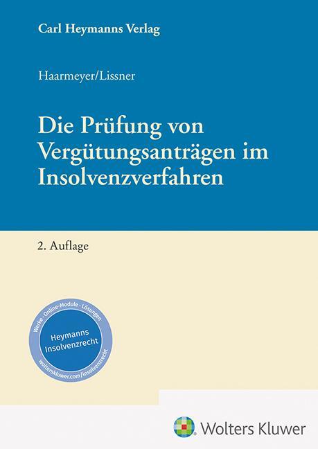 Cover: 9783452304155 | Die Prüfung von Vergütungsanträgen im Insolvenzverfahren | Buch | 2024