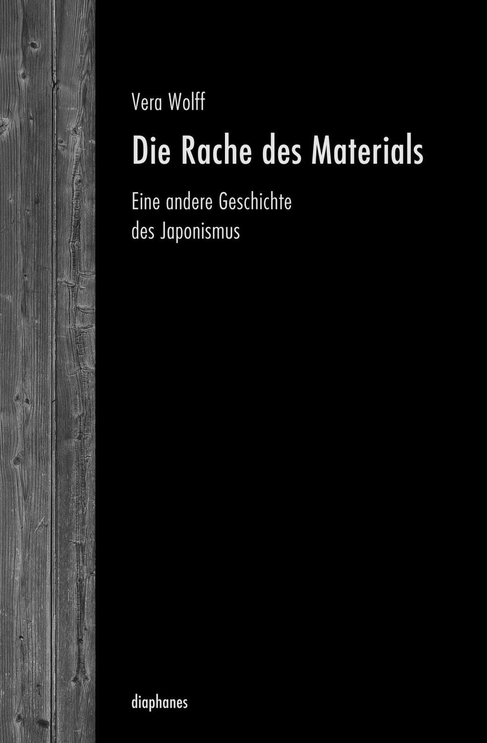Cover: 9783037346648 | Die Rache des Materials | Vera Wolff | Buch | 408 S. | Deutsch | 2015