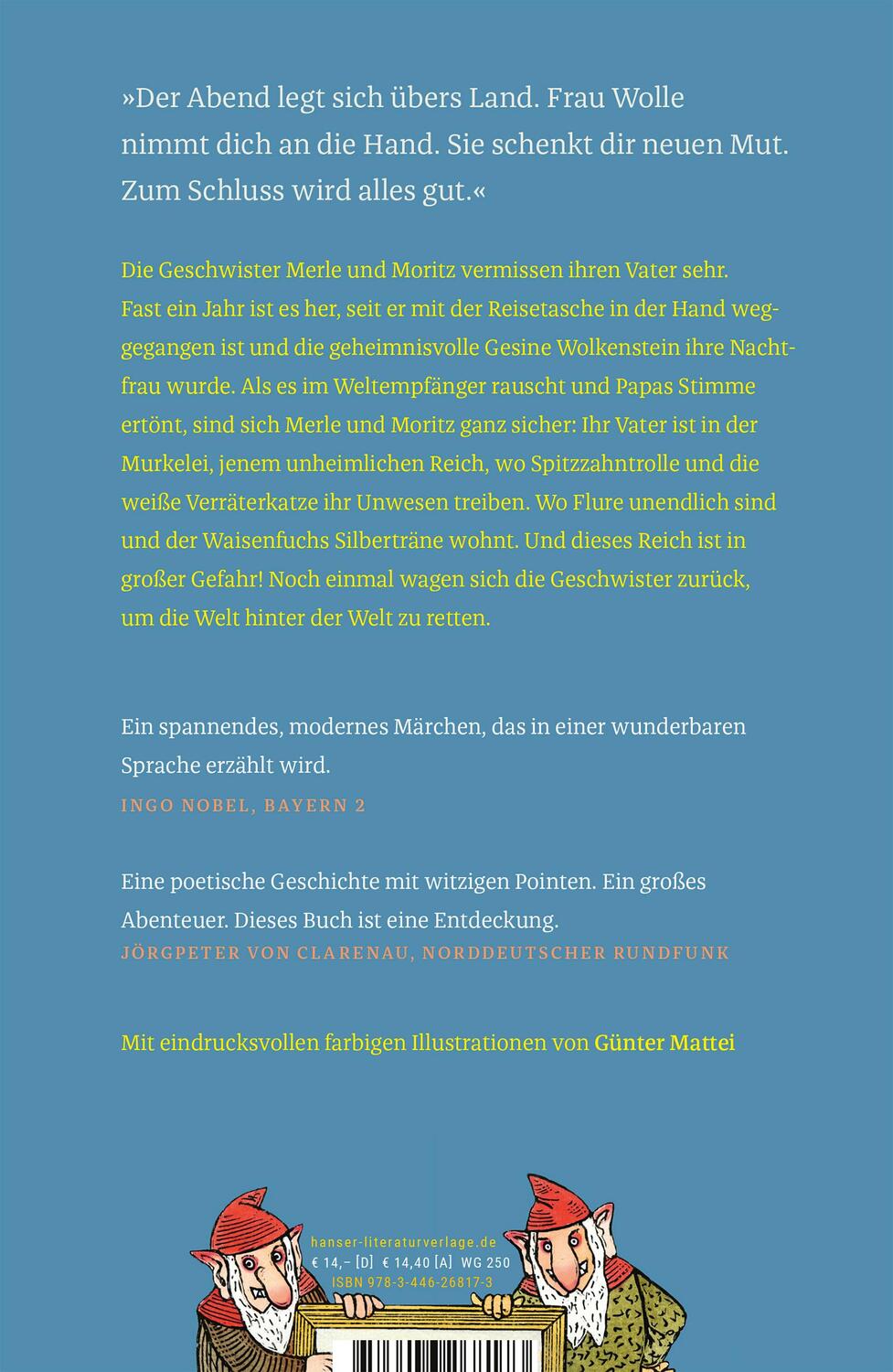 Bild: 9783446268173 | Frau Wolle und die Welt hinter der Welt | Jutta Richter | Buch | 2020