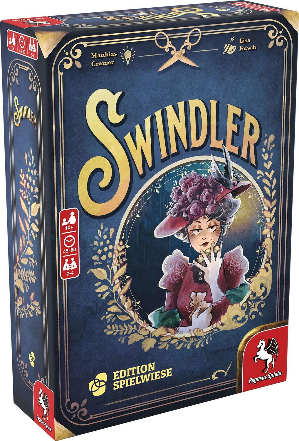 Cover: 4250231734427 | Swindler (Edition Spielwiese) (English Edition) | Spiel | 59057E