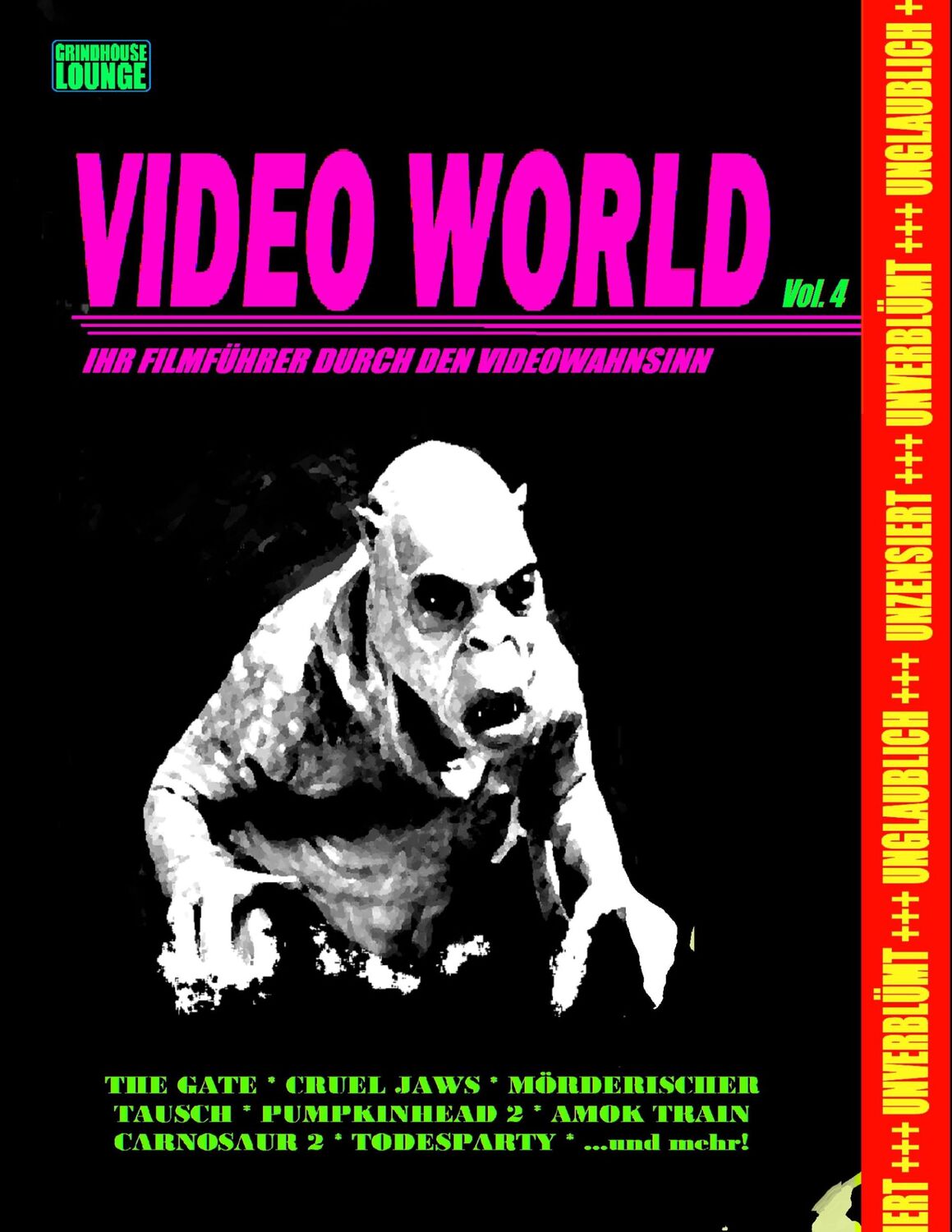 Cover: 9783748110781 | Grindhouse Lounge: Video World Vol. 4 - Ihr Filmführer durch den...